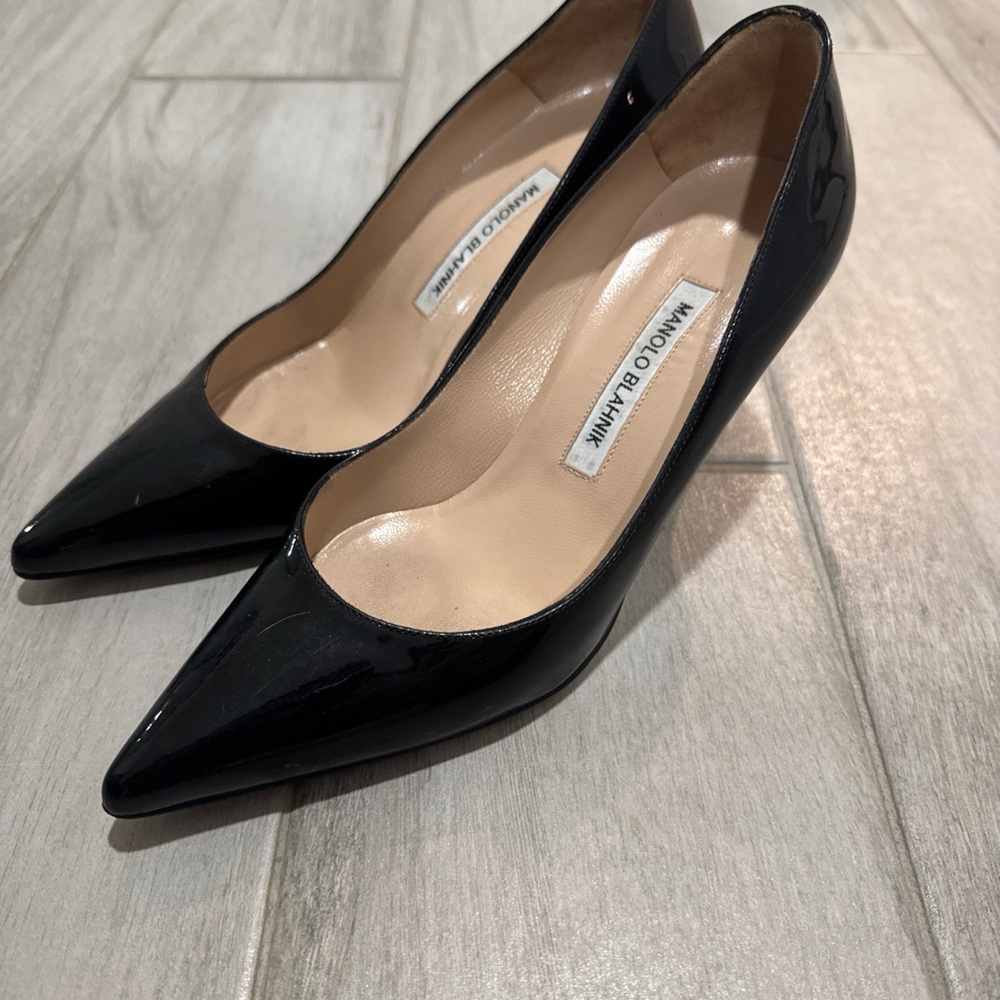 Manolo Blahnik Black Women's Shoes